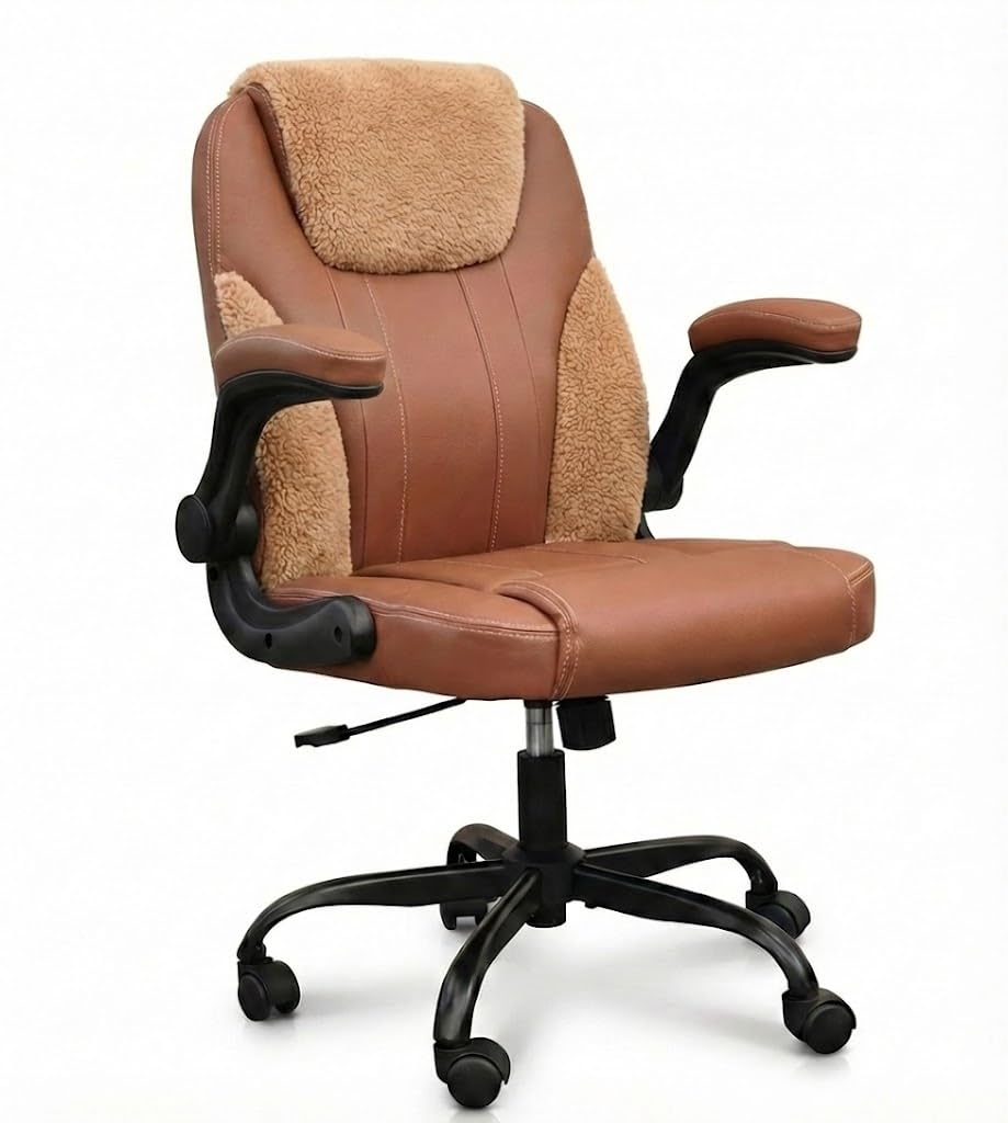 Amazon.com : Pinmoco Waterproof Leather Ergonomic Office Chair